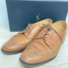 ラルフローレン ウィングチップ シューズ 23.5cm ブラウン 茶色 R 821 BH Ralph Lauren/ドレスシューズ/日本製[OL00342]のサムネイル
