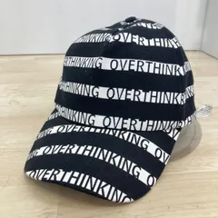 美品 ZARA/ザラ 英字ロゴ総柄 キャップ/帽子 ブラック×ホワイト 57cm[ON00587]のサムネイル