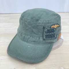 美品 ROYAL ENFIELD ロイヤルエンフィールド ワークキャップ/帽子 カーキ/グリーン系 ワッペン パッチ付[ON00591]のサムネイル