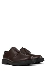 カンペール メンズ シューズ ダービー Camper Norman Derby Dark Brown ブラウンのサムネイル
