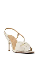 テッドベーカー レディース シューズ ヒール サンダル Ted Baker London Juliette Slingback Sandal White ホワイトのサムネイル