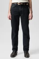 ヌーディージーンズ メンズ ボトムス デニムパンツ レギュラーフィット Nudie Jeans Rad Rufus Regular Fit Jeans Black Vintage ブラックのサムネイル