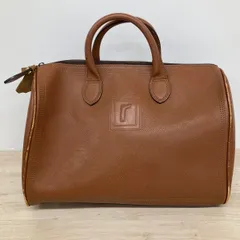 renoma レノマ ボストンバッグ/ハンドバッグ ブラウン系 茶色 角スレあり 底鋲付き トラベルバッグ/カバン[OB03970]のサムネイル