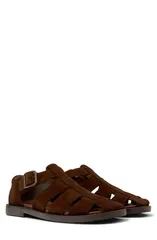 カンペール メンズ シューズ サンダル Camper Don Fisherman Sandal Brown ブラウンのサムネイル