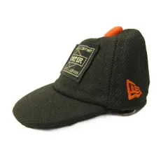 ポーター PORTER × ニューエラ NEW ERA コラボ キーホルダー キャップ 59FIFTY ロゴ パッチ 黒 ブラック 0614のサムネイル