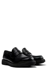 カンペール メンズ シューズ ローファー Camper Norman Loafer Black ブラックのサムネイル