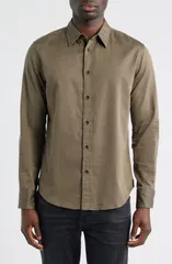 ラグアンドボーン メンズ トップス シャツ コットン rag bone Tomlin Cotton Dobby ButtonUp Shirt Sage セージのサムネイル