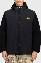 プレジャーズ メンズ アウター ジャケット・ブルゾン PLEASURES Overture Convertible Jacket Black ブラックのサムネイル
