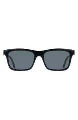 フェラガモ メンズ アクセサリー サングラス・アイウェア FERRAGAMO 55mm Rectangular Sunglasses Black ブラックのサムネイル