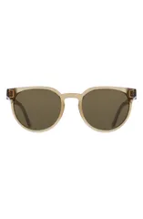 フェラガモ メンズ アクセサリー サングラス・アイウェア FERRAGAMO 53mm Round Sunglasses Transparent Sand サンドのサムネイル