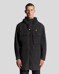 ライルアンドスコット メンズ アウター ジャケット・ブルゾン パーカー Lyle Scott Guard Parka Black Ice ブラックのサムネイル