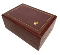 美品◎ROLEX 純正ボックス 王冠 ロレックス ヴィンテージ レザー 赤