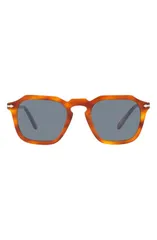 ペルソル レディース アクセサリー サングラス・アイウェア Persol 50mm Square Sunglasses Light Brown ブラウンのサムネイル