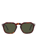 ペルソル レディース アクセサリー サングラス・アイウェア Persol 50mm Square Sunglasses Havanaのサムネイル