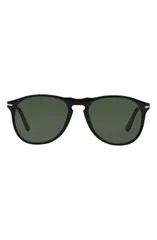 ペルソル メンズ アクセサリー サングラス・アイウェア Persol 55mm Pilot Sunglasses Black ブラックのサムネイル