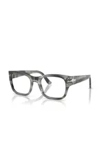 ペルソル レディース アクセサリー サングラス・アイウェア Persol 50mm Rectangle optical glasses Grey グレーのサムネイル
