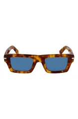 フェラガモ メンズ アクセサリー サングラス・アイウェア FERRAGAMO Prisma 50mm Rectangular Sunglasses Blonde Tortoiseのサムネイル