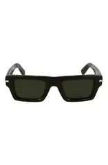 フェラガモ メンズ アクセサリー サングラス・アイウェア FERRAGAMO Prisma 50mm Rectangular Sunglassestriped Khaki カーキのサムネイル
