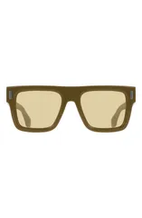 フェラガモ メンズ アクセサリー サングラス・アイウェア FERRAGAMO 53mm Square Sunglasses Khaki カーキのサムネイル
