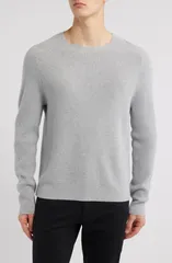 セオリー メンズ アウター パーカー・スウェット セーター Theory TH CCashmere Sweater Vapor Melangeのサムネイル