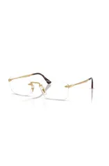 ペルソル レディース アクセサリー サングラス・アイウェア Persol 55mm Rectangle optical glasses Gold ゴールドのサムネイル