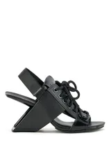 ユナイテッドヌード レディース シューズ ヒール サンダル United Nude Loop Sporty Hi sandal Black ブラックのサムネイル