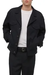 ヘルムート ラング メンズ アウター ジャケット・ブルゾン Helmut Lang Utility Jacket Black ブラックのサムネイル