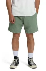 ビラボン メンズ ボトムス ハーフパンツ・ショーツ コーデュロイ ショートパンツ コットン Billabong Larry Layback Cotton Corduroy Shorts Mossのサムネイル