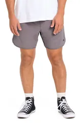 ビラボン メンズ ボトムス ハーフパンツ・ショーツ ショートパンツ Billabong Surftrek Transit Elastic Waist Hybrid Shortsharkのサムネイル
