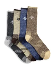 コロンビア メンズ アンダーウェア 靴下 トール Columbia Big Tall 4pk Crew Socks Multi マルチカラーのサムネイル