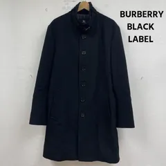 バーバリーブラックレーベル スタンドカラー チンストラップ ウール コート d1b93-408-09 メンズ LL ISItems【USED】【古着】【中古】50162552のサムネイル