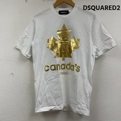 ディースクエアード2 イタリア製 CANADA2 ゴールド メープル リーフ プリント Tシャツ メンズ S ISItems【USED】【古着】【中古】50162568のサムネイル