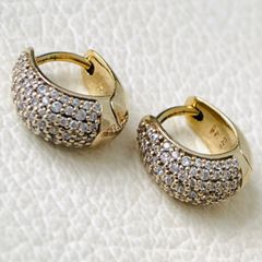未使用級】トムウッド/アイスハギー/ピアス/スモール/シルバー/片耳