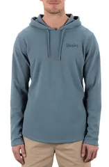 ハーレー メンズ アウター パーカー・スウェット Hurley Fairfax Thermal Hoodie Grey Teal グレーのサムネイル