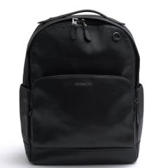 美品 COACH コーチ ハドソン バックパック リュック 黒 レザー 1366
