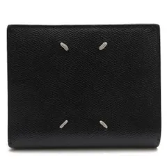 マルタンマルジェラ マルジェラ／Maison Martin Margiela 財布 ウォレット メンズ 男性 男性用 レザー 革 本革 ブラック 黒  S35UI0437 P0399 Bi-Fold Large Wallet コンパクトウォレット 小銭入れありのサムネイル