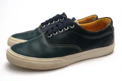ビズビム／VISVIM シューズ スニーカー 靴 ローカット メンズ 男性 男性用 レザー 革 本革 ネイビー 紺  V00007009-04 LOGAN DECK LO デッキシューズのサムネイル