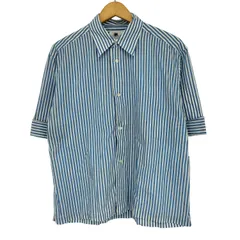 アイムイッセイミヤケ im ISSEY MIYAKE 90S S/S ストライプ シャツ メンズ import：L のサムネイル