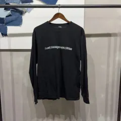 (100) LMC ストリート カジュアル レタリング バックプリント ロングスリーブ 長袖 Tシャツのサムネイル