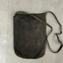 030732○ A.P.C. スエード ショルダー バッグ スウェード レザー