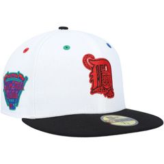 뉴엘라 남성 액세서리 모자 Mens New Era WhiteBlack Detroitigers 2005 MLB AllStar Game Primary Eye 59FIFTY F