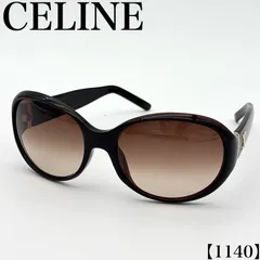 セリーヌ CELINE アイウェア Eyewear サングラス Sunglasses メガネ eyeglasses レディース クリーニング済 Cleaned 00s y2k ラウンド 黒縁 ブラック シルバー 金具 SC1662 0958　1140のサムネイル