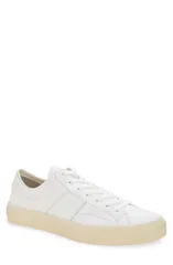 トム・フォード メンズ シューズ スニーカー TOM FORD Cambridge Low Top Sneaker Optical White Cream ホワイトのサムネイル