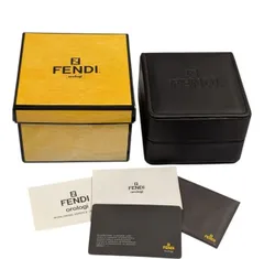 フェンディ FENDI 時計用　時計ケース　空箱 ボックス イエローBOX 空き箱　説明書　付属品　カード　のサムネイル
