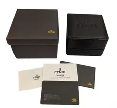 フェンディ FENDI 時計用　時計ケース　空箱 ボックス BOX 空き箱　説明書　付属品　カード　のサムネイル