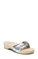 ドクター・ショール レディース シューズ ヒール サンダル Dr Scholls Original Slide Sandal Silver シルバーのサムネイル