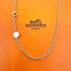 希少・美品】HERMES セリエ プレート ネックレス 40cm Ag925 - メルカリ