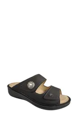 フィンコンフォート レディース シューズ サンダル Finn Comfort Moorea Slide Sandal Dark Brown ブラウンのサムネイル