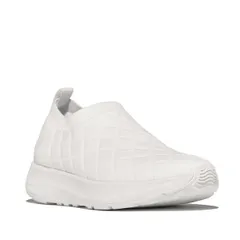 フィットフロップ レディース シューズ スリッポン・ローファー キルティング ニット FitFlop F Mode Flow Quilted Knit Urban White ホワイトのサムネイル