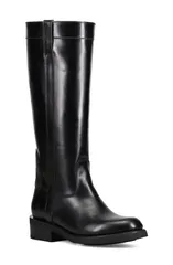 フライ レディース シューズ ブーツ・レインブーツ Frye Viv Knee High Riding Boot Black ブラックのサムネイル